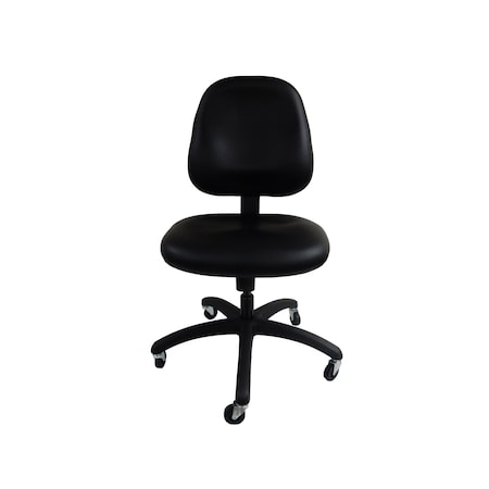 Shopsol Big and Tall Chair Desk Vinyl Seat Back 400 lb. Seat Capacity 1010954
